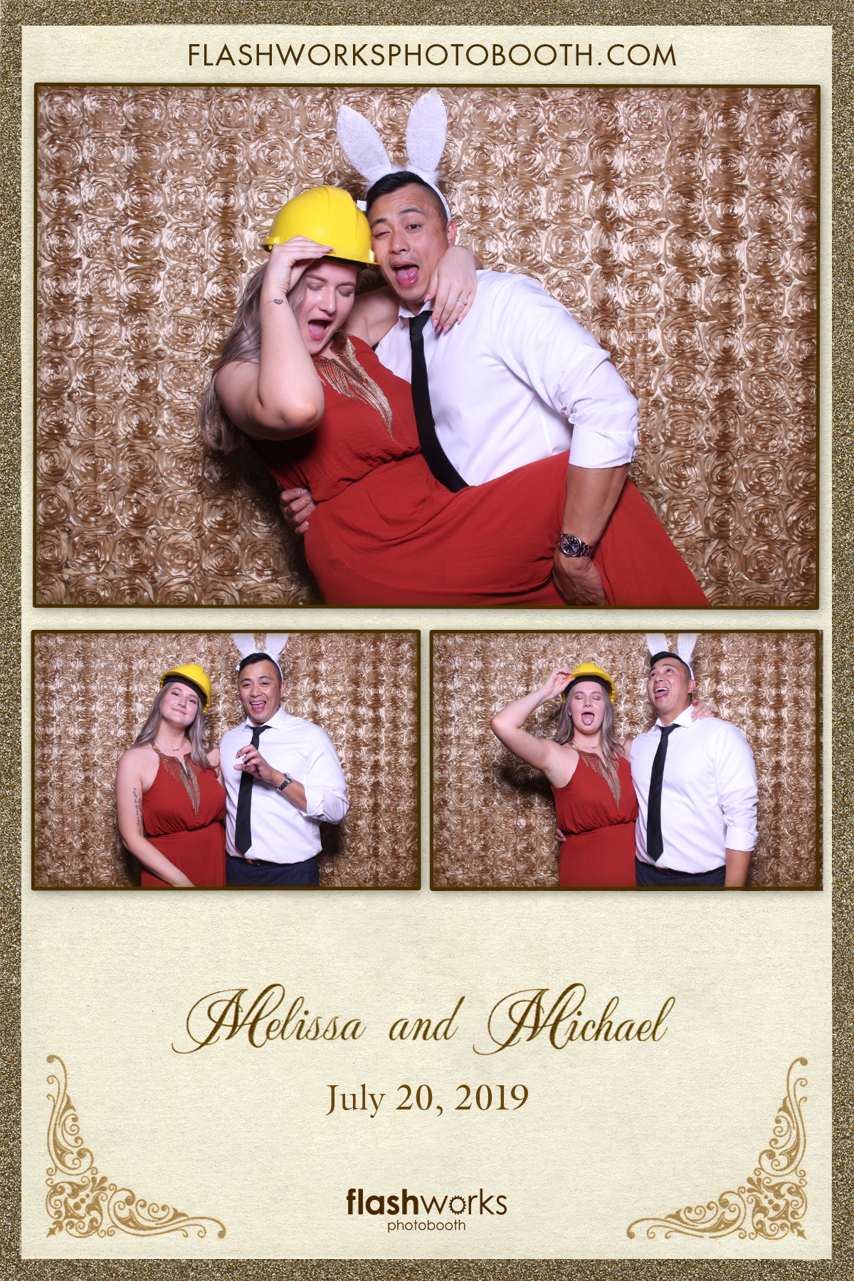 Michael and Melissa's Wedding | View more photos from the event at gallery.flashworksphotobooth.com/u/FlashworksPhotoboothInc/Michael-and-Melissas-Wedding